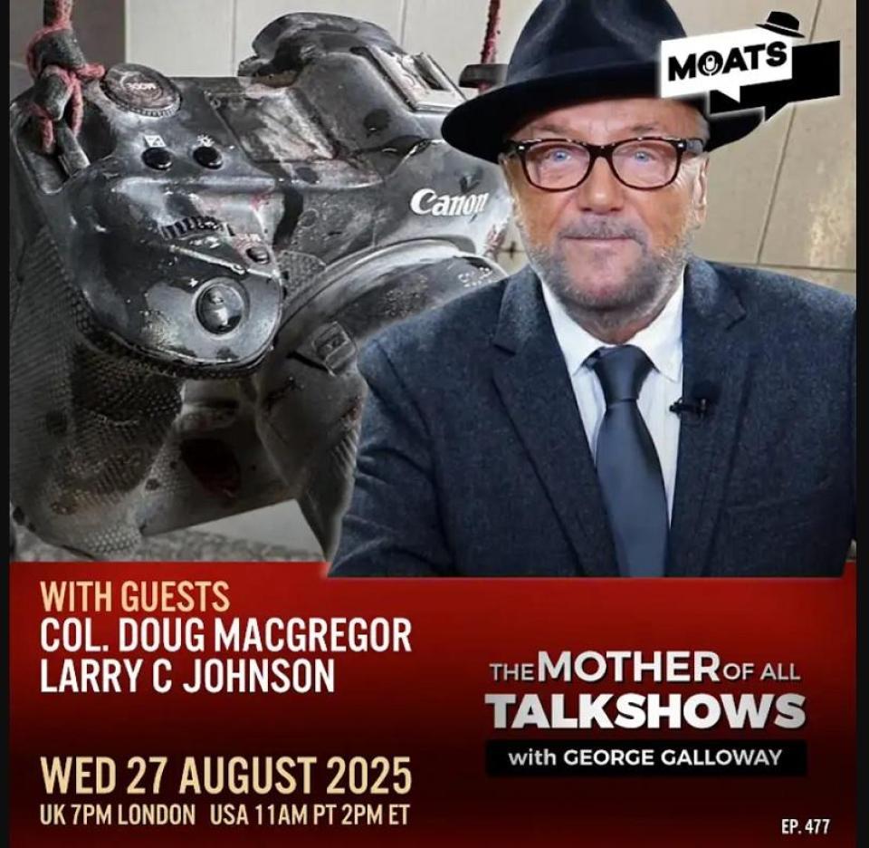 WEDNESDAY 🎙️#MOATS 
JOIN ME for The Midweek Mother Of All Talk Shows #LIVE on YouTube and all platforms 
with guests Col. Douglas Macgregor and Larry C Johnson 

🇬🇧  7pm LONDON 
🇺🇸  11am PT | 2pm ET
