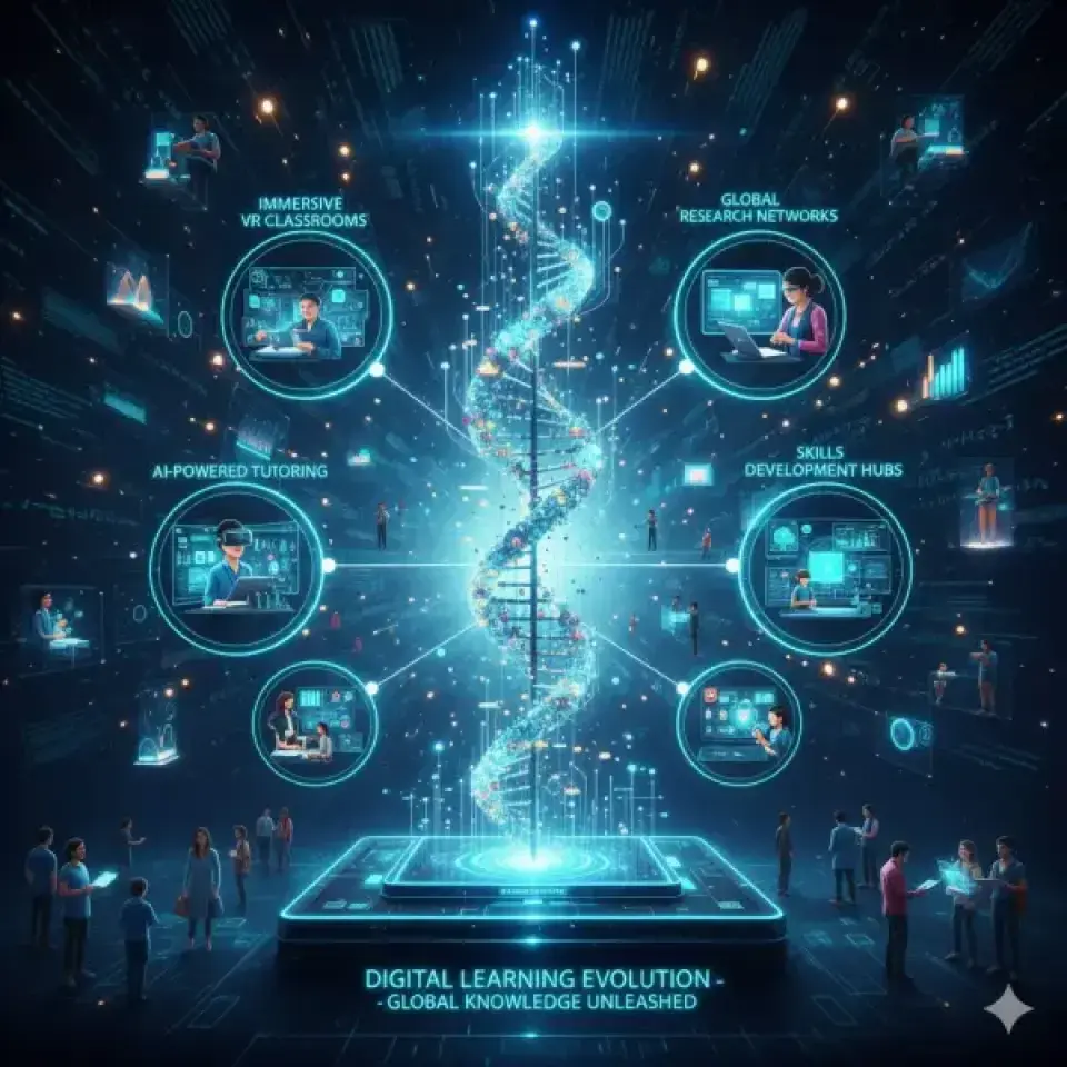 في المدارس والجامعات، ساعدت الحواسيب على تحسين مستوى التعليم، حيث أصبح الوصول للمصادر أسهل، والدروس التفاعلية أكثر انتشارًا. التعليم عبر الإنترنت أخذ مكانة مهمة خاصة خلال الجائحة، وأعتقد أنه سيظل خيارًا رئيسيًا في المستقبل، خاصة مع تطور منصات التعلم الرقمي.