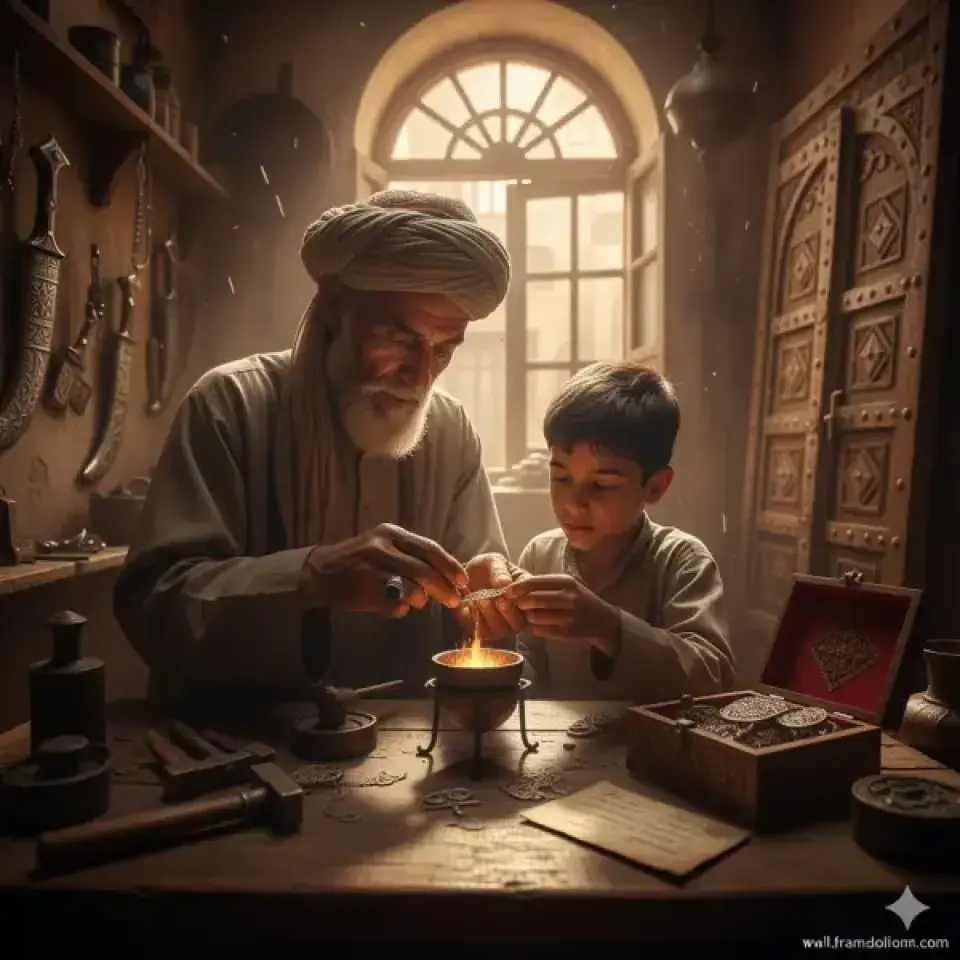 الحرف اليدوية اليمنية تراث يتناقل عبر الأجيال؛ من صناعة الفضيات إلى نقوش الأبواب القديمة. هل يوجد قطعة تقليدية تحتفظ بها لها ذكرى في قلبك؟
#حرف_يدوية #ذكريات_اليمن